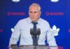 Craig Berube, Toronto Maple Leafs head coach