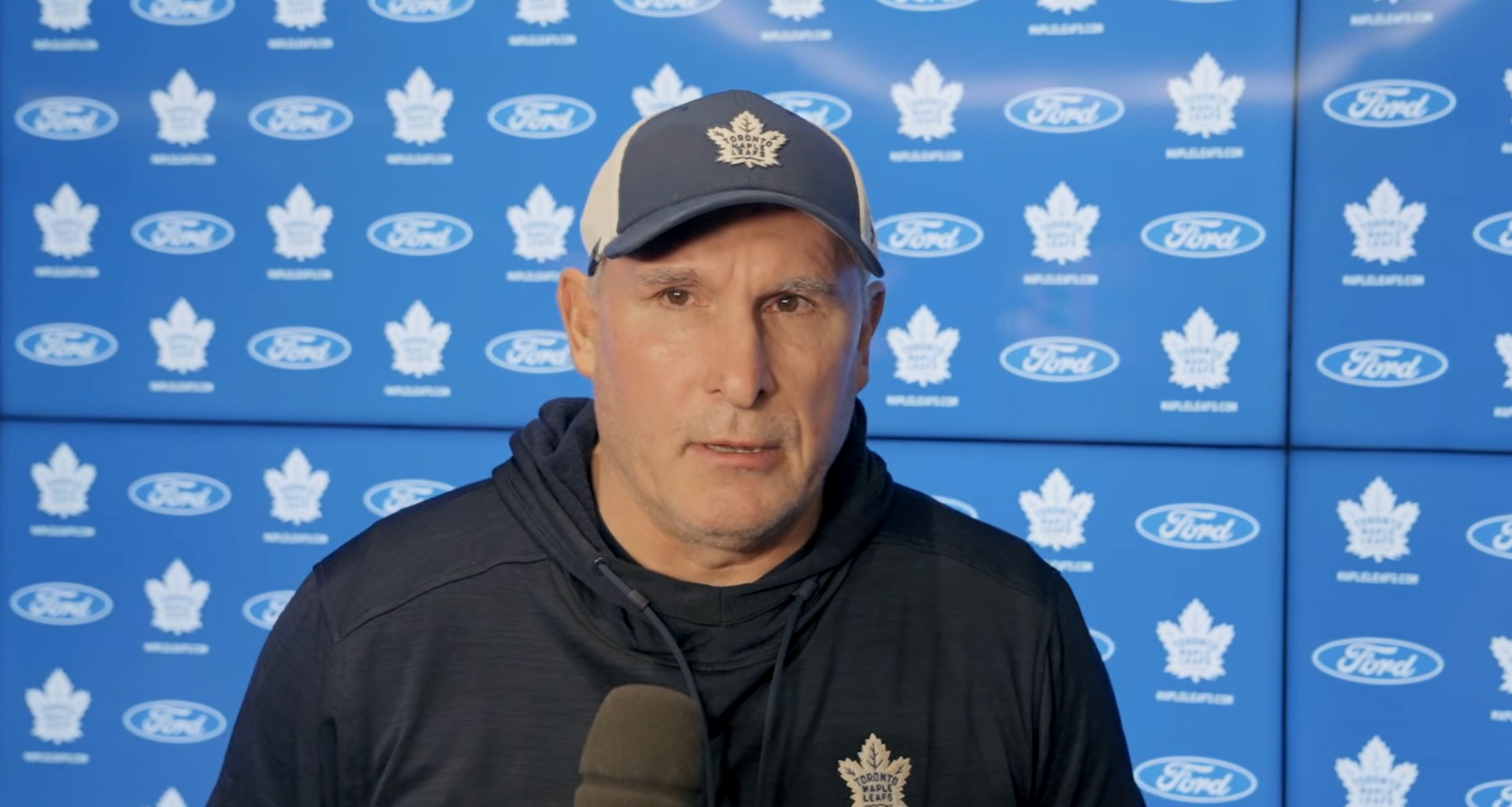 Craig Berube on Bobby McMann's one-game suspension: "I don't think it was worth a suspension... We lose a guy for probably a month at least, and there was nothing that I've heard"