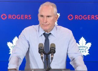 Craig Berube on another rough third period for the Leafs vs. Edmonton: “Our leaders have to take control of it a lot more than they are right now” Craig Berube, Toronto Maple Leafs head coach
