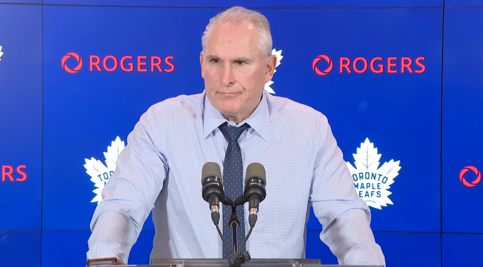 Craig Berube on another rough third period for the Leafs vs. Edmonton: "Our leaders have to take control of it a lot more than they are right now"