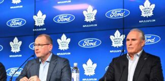 Brad Treliving on whether he’s considering selling amid a possible lost season for the Leafs: “We’re not waving the white flag… I don’t think we’re turning the page on the season” Brad Treliving, Craig Berube, Maple Leafs