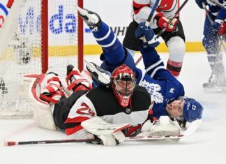 Matthew Knies, Maple Leafs vs. Devils