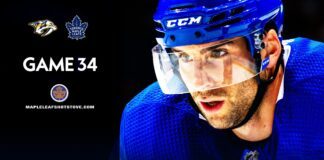 Toronto Maple Leafs vs. Nashville Predators – Game #34 Projected Lines, Preview & TV Info John Tavares, Maple Leafs vs. Predators