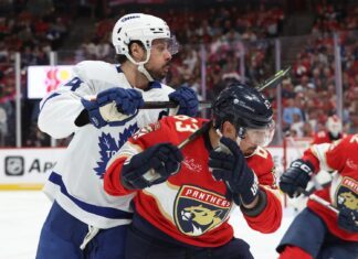 Auston Matthews, Brad Marchand, Maple Leafs vs. Panthers