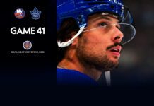 Toronto Maple Leafs vs. New York Islanders – Game #41 Projected Lines, Preview & TV Info Auston Matthews, Maple Leafs vs. Islanders