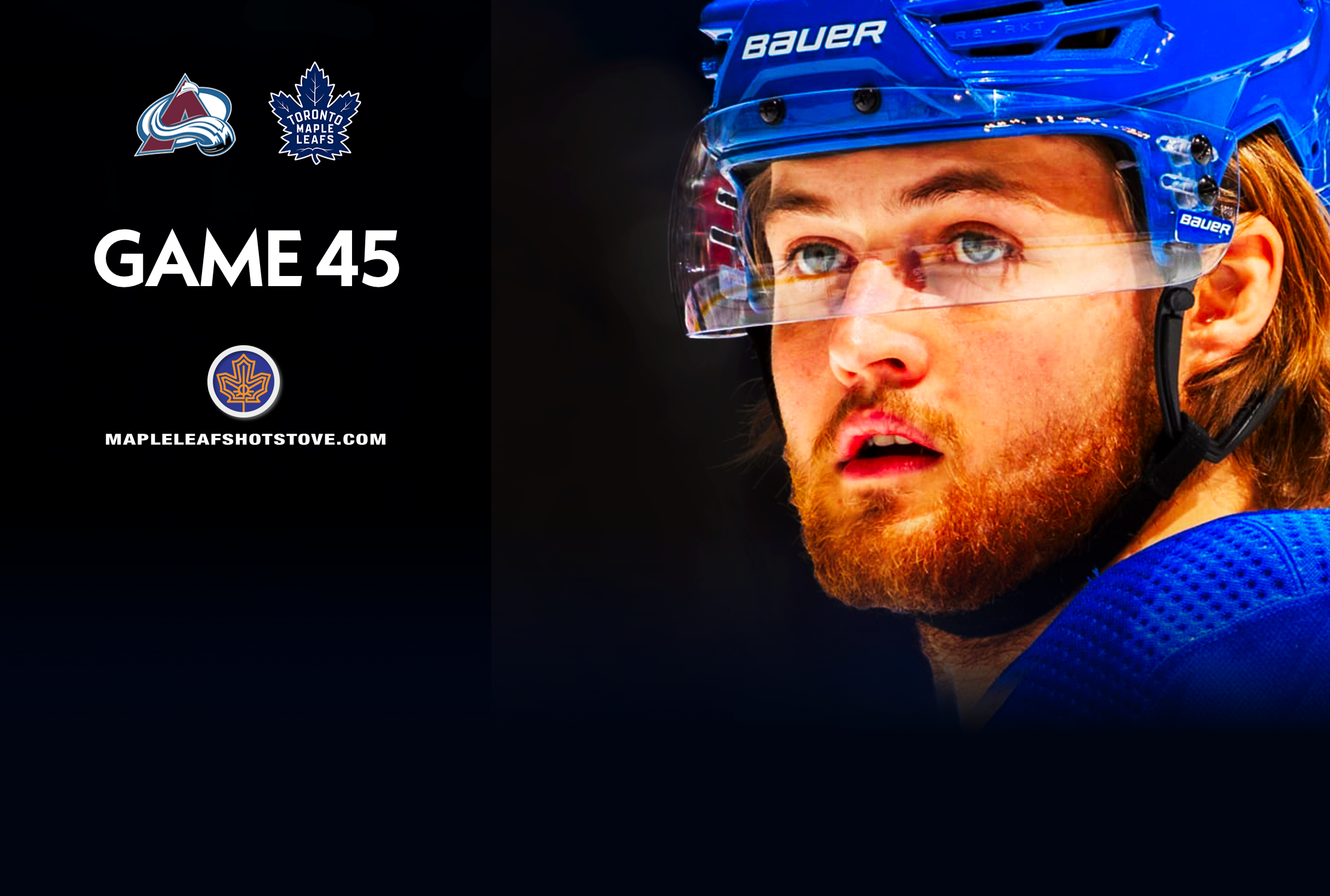 Toronto Maple Leafs vs. Colorado Avalanche - Game #45 Projected Lines, Preview & TV Info