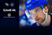 Matias Maccelli, Maple Leafs vs. Mammoth