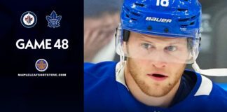 Toronto Maple Leafs vs. Winnipeg Jets – Game #48 Projected Lines, Preview & TV Info Steven Lorentz, Maple Leafs vs. Jets