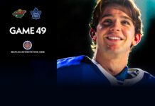 Joe Woll, Maple Leafs vs. Wild