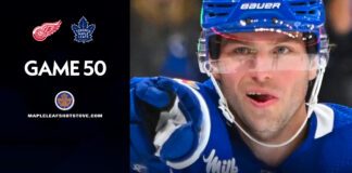 Toronto Maple Leafs vs. Detroit Red Wings – Game #50 Projected Lines, Preview & TV Info Calle Jarnkrok, Maple Leafs vs. Red Wings