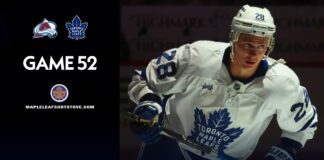 Toronto Maple Leafs vs. Colorado Avalanche – Game #52 Projected Lines, Preview & TV Info Troy Stecher, Maple Leafs vs. Avalanche