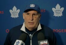 Craig Berube on the difference in the Leafs’ mistake-ridden play this season: “We put pucks deep the second or third most in the NHL last year… It’s not an easy way to play, but it’s a winning recipe” Craig Berube, Toronto Maple Leafs head coach