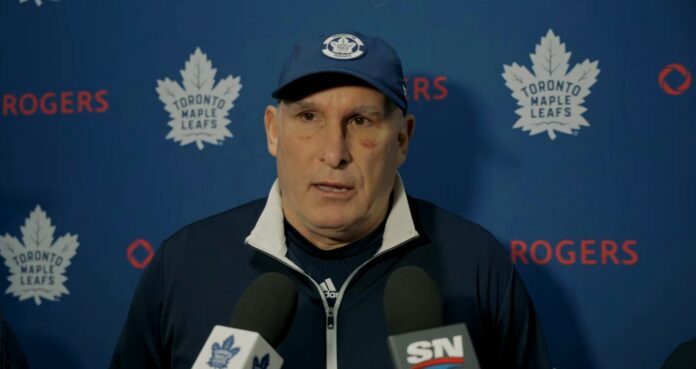 Craig Berube, Toronto Maple Leafs head coach Craig Berube, Toronto Maple Leafs head coach