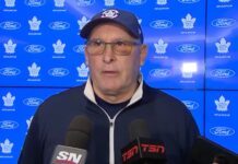 Craig Berube on William Nylander’s (overblown) middle-finger incident: “I mean, come on… He knows it’s wrong, and he owned up to it” Craig Berube, Toronto Maple Leafs head coach