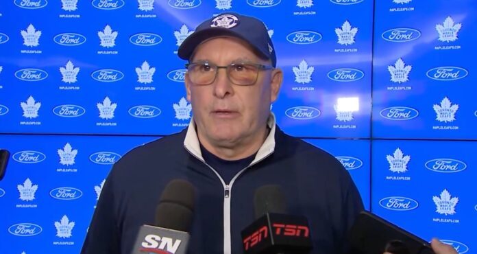 Craig Berube, Toronto Maple Leafs head coach Craig Berube, Toronto Maple Leafs head coach