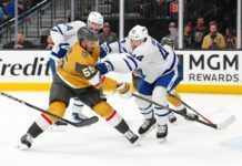 Morgan Rielly, Maple Leafs vs. Vegas Golden Knights