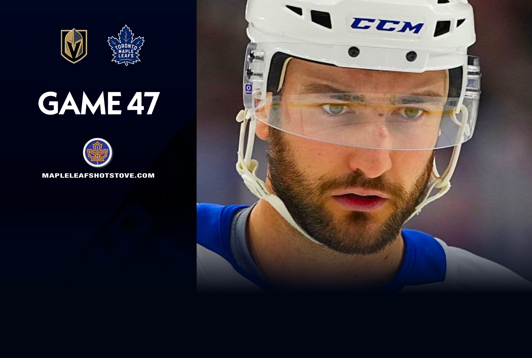 Toronto Maple Leafs vs. Vegas Golden Knights - Game #47 Projected Lines, Preview & TV Info