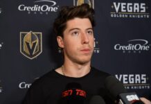 Mitch Marner on whether it will hurt to hear boos from Leafs fans in Toronto: “Maybe in a way, but not really… They’re probably going to try to get me off my game” Mitch Marner, Vegas Golden Knights