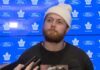 William Nylander on flipping the bird to the TSN camera: “Not a good idea… Not a good thing to do… I apologize about that” William Nylander, Maple Leafs