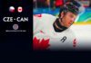 Team Canada vs. Team Czechia Quarterfinal – Projected Lines, Preview & TV Info Team Canada vs. Team Czechia, Olympic Quarterfinal