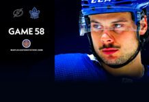 Toronto Maple Leafs vs. Tampa Bay Lightning – Game #58 Projected Lines, Preview & TV Info Auston Matthews, Maple Leafs vs. Lightning