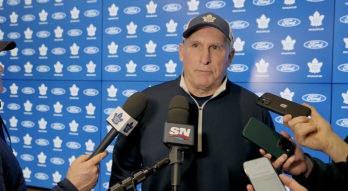 Craig Berube, Toronto Maple Leafs head coach
