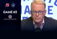 Toronto Maple Leafs vs. New Jersey Devils – Game #62 Projected Lines, Preview & TV Info Keith Pelley, Maple Leafs vs. Devils