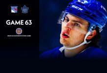 Matthew Knies, Maple Leafs vs. Rangers