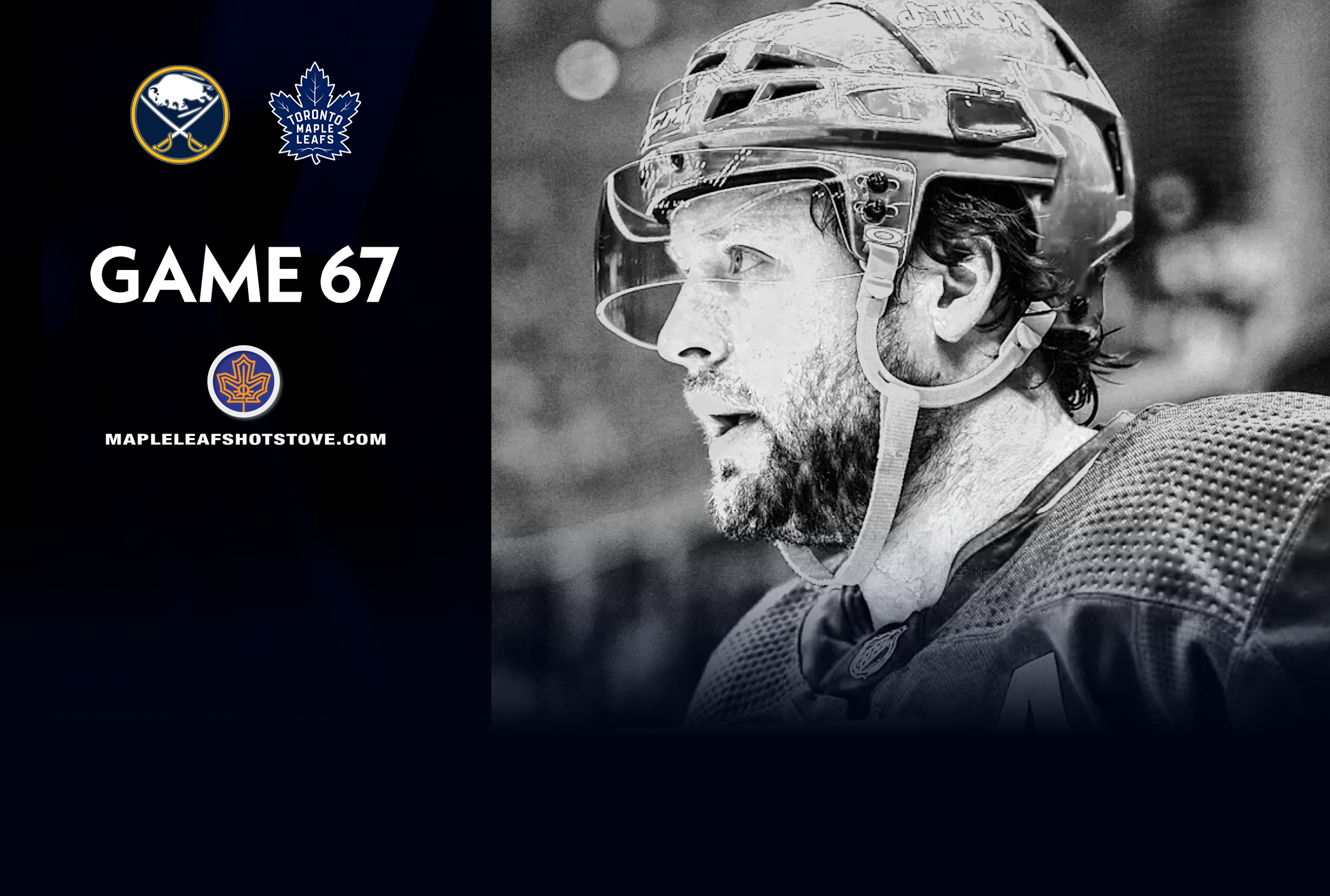 Toronto Maple Leafs vs. Buffalo Sabres - Game #67 Projected Lines, Preview & TV Info