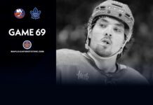 Nick Robertson, Maple Leafs vs. Islanders