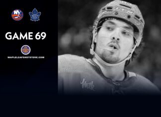 Nick Robertson, Maple Leafs vs. Islanders