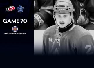 Simon Benoit, Maple Leafs vs. Hurricanes