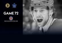 Brandon Carlo, Maple Leafs vs. Bruins