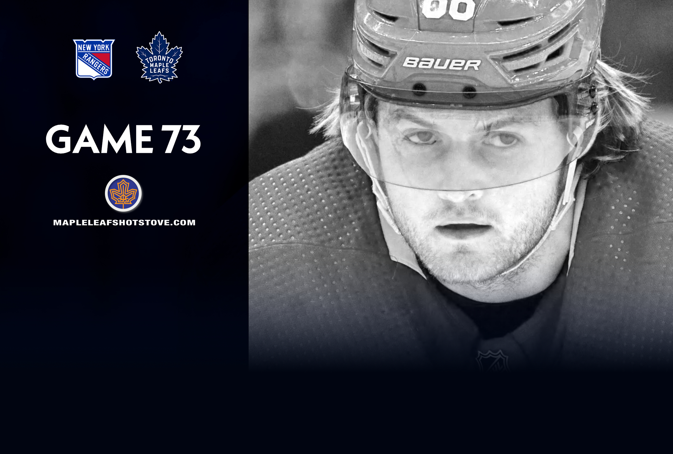 Toronto Maple Leafs vs. New York Rangers - Game #73 Projected Lines, Preview & TV Info