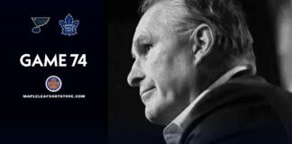 Toronto Maple Leafs vs. St. Louis Blues – Game #74 Projected Lines, Preview & TV Info Craig Berube, Maple Leafs vs. Blues