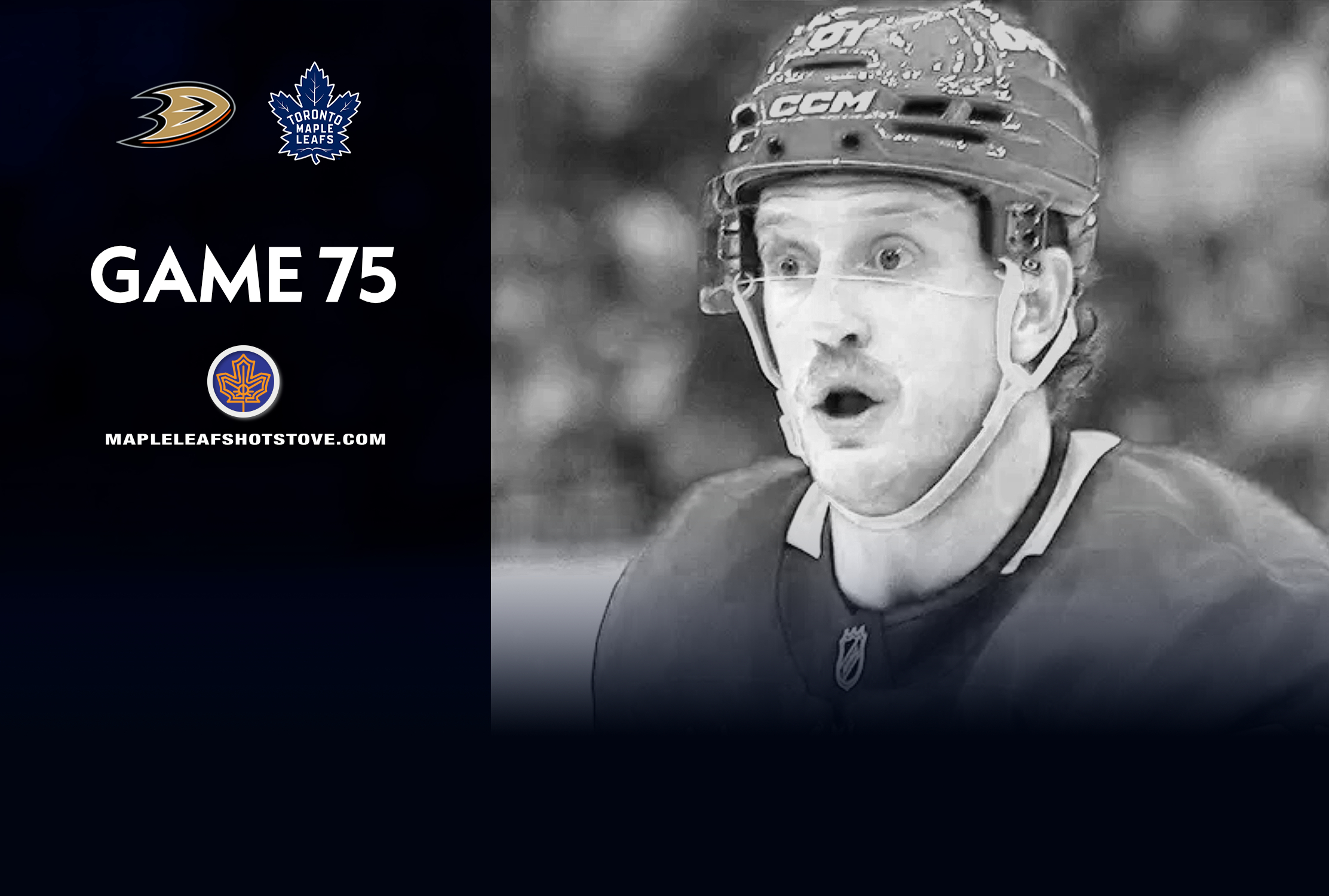 Toronto Maple Leafs vs. Anaheim Ducks - Game #75 Projected Lines, Preview & TV Info