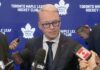 Keith Pelley on whether the Leafs should tank harder than they are: “We won’t do that… That changes the integrity of the Toronto Maple Leafs… If fans are angry with that, I respect that, but we will not tank” MLSE President & CEO Keith Pelley