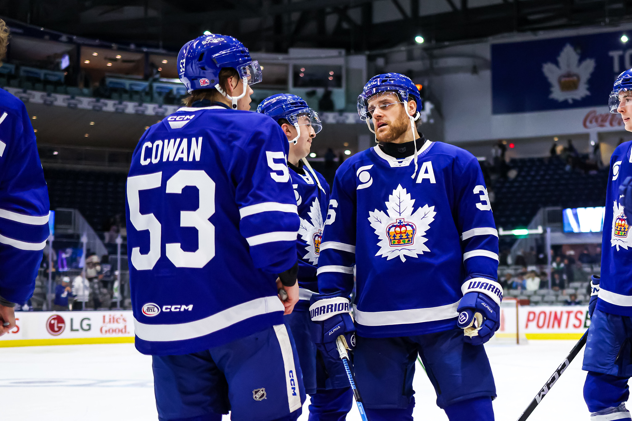 Easton Cowan scores first AHL goal, Toronto Marlies survive late push by Laval