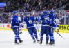 Toronto Marlies celebrate Game 3 victory vs. Laval