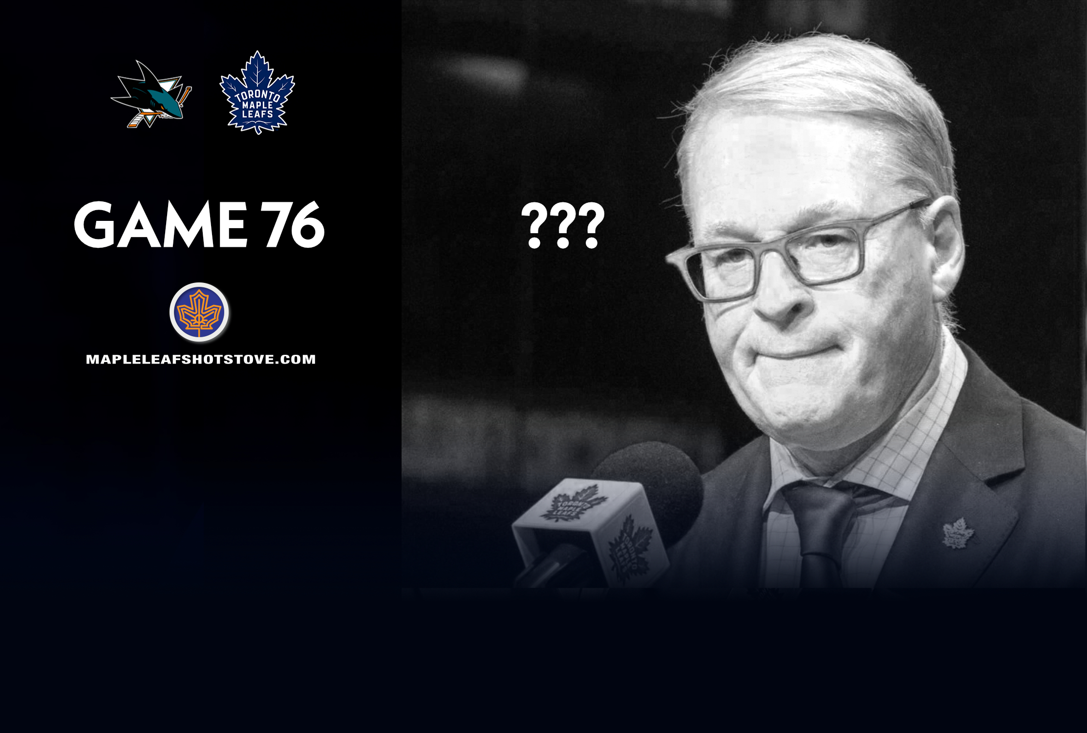 Toronto Maple Leafs vs. San Jose Sharks - Game #76 Projected Lines, Preview & TV Info