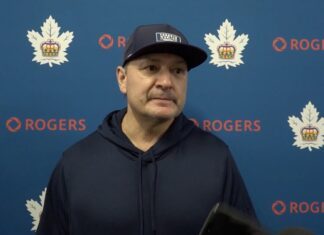 John Gruden, head coach of the Toronto Marlies