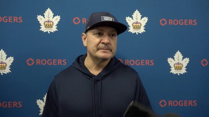 John Gruden, head coach of the Toronto Marlies