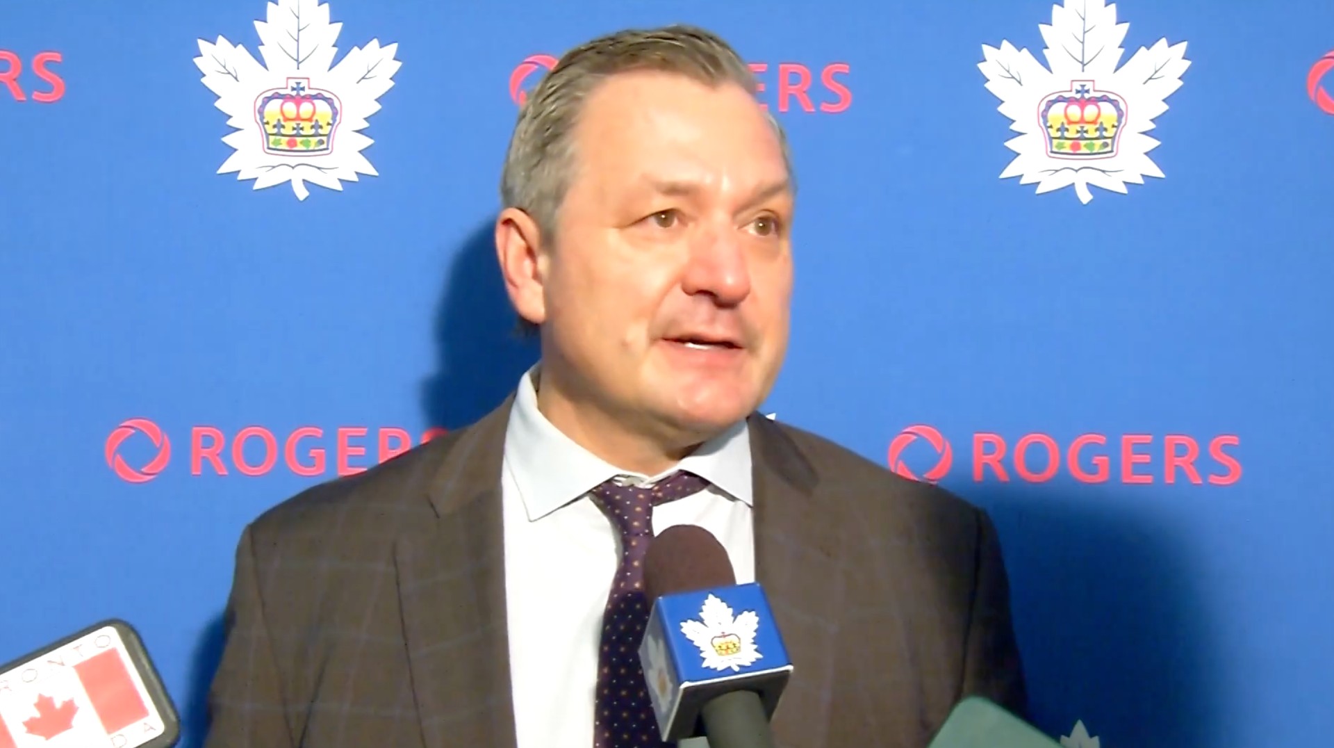 John Gruden on the Marlies leaning on both goalies in their series win over Rochester: "It's a complete luxury for us to have"