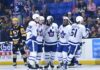 Pezzetta scores game-winner, Akhtyamov wins goaltending battle as Toronto Marlies score late goal to stun WBS in Game 1 Toronto Marlies vs. Wilkes Barre, Michael Pezzetta goal