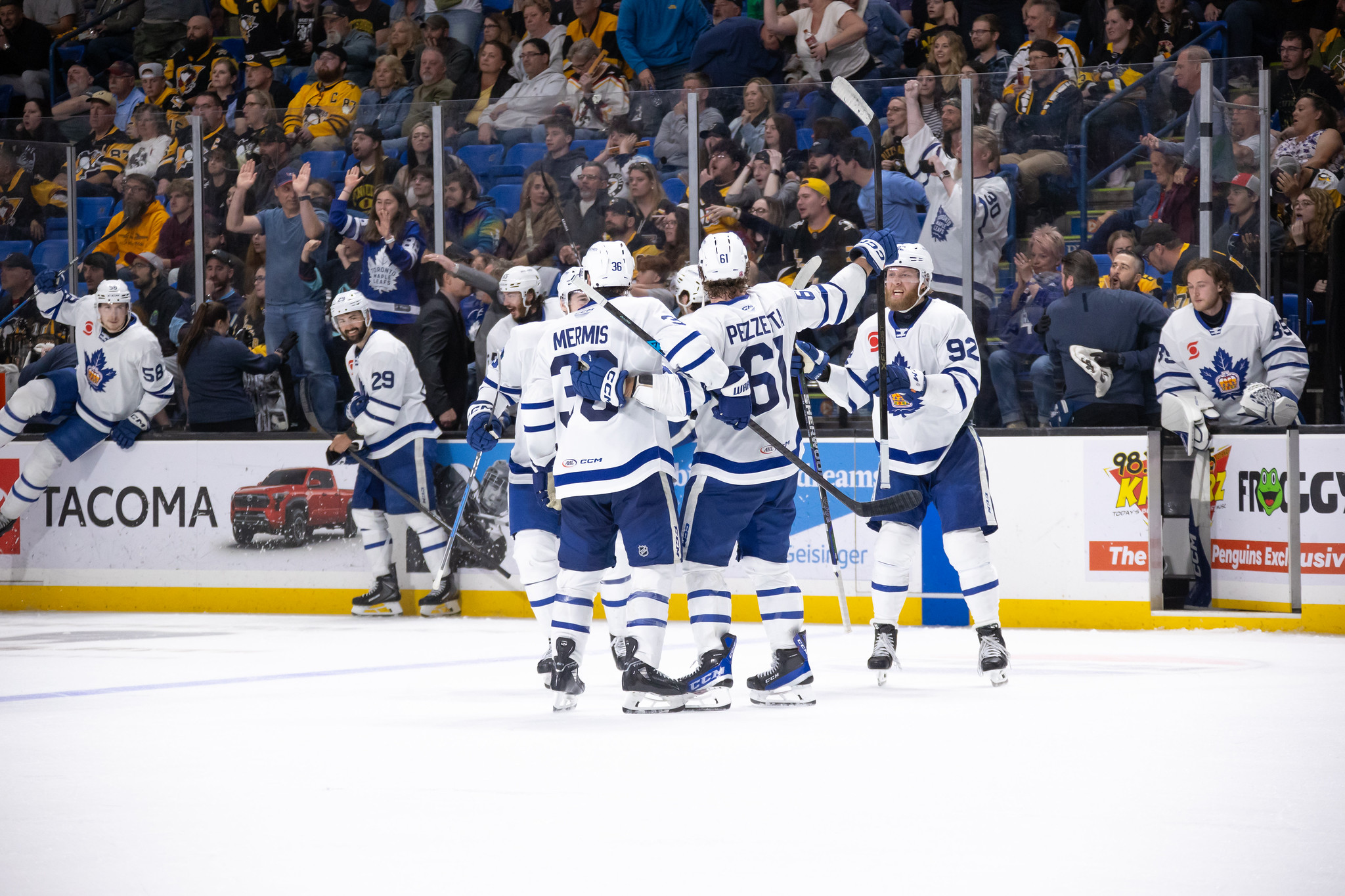 Michael Pezzetta comes up clutch again, Toronto Marlies head home with a 2-0 series lead in Eastern Conference Final