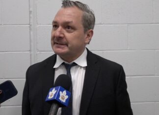 John Gruden, head coach of the Toronto Marlies