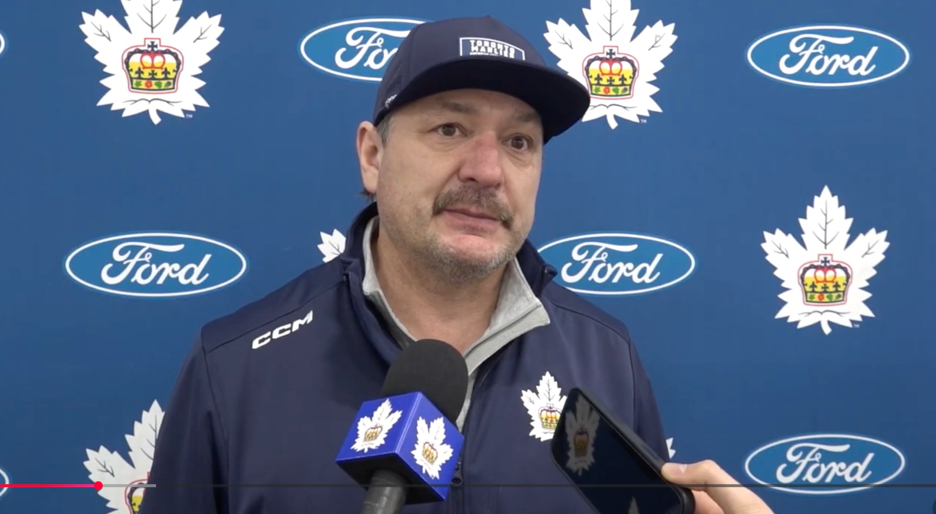 John Gruden on Artur Akhtyamov's rising profile in the Leafs organization: "I've said this since day one -- he reminds me a lot of Ilya Sorokin"