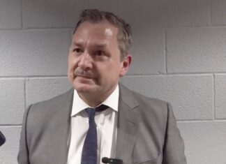 John Gruden on the Marlies’ fourth line scoring back-to-back game winners to take a 2-0 series lead: “We have four lines that can all play the game”