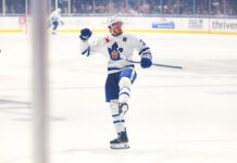 Ben Danford, Toronto Marlies playoff goal
