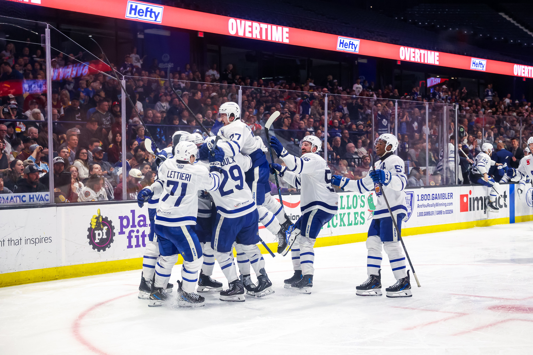 Logan Shaw and Bo Groulx lead the way, Toronto Marlies return home with 2-0 series lead